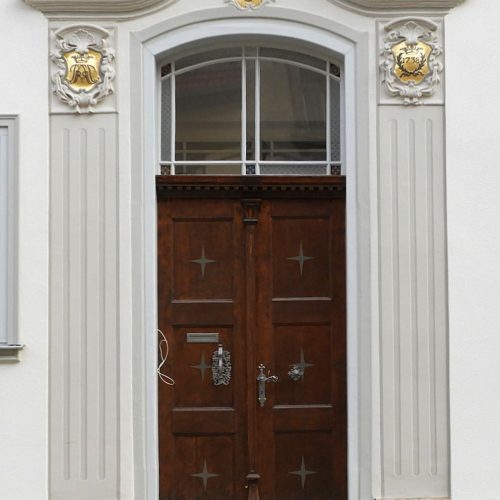 Tür Eingangsbereich Lange Straße Immobilienobjekt